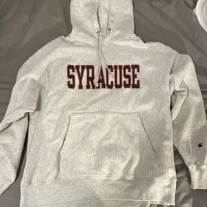 Champion Light Gray Syracuse Men's Sweater